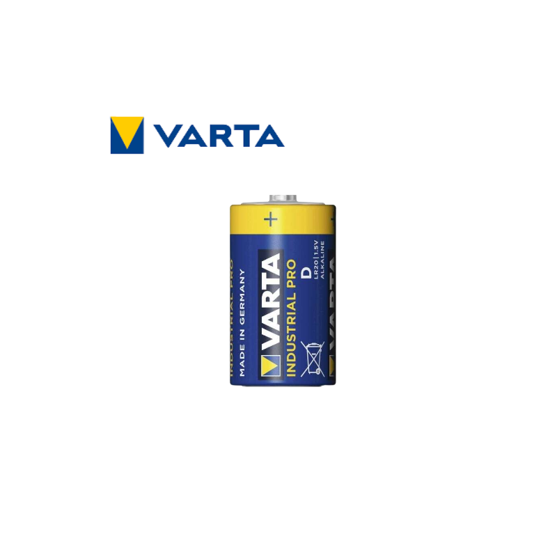 Pile LR20 alcaline VARTA D 1.5V