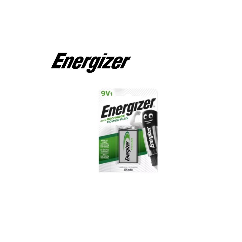 Pile rechargeable 9V x 1