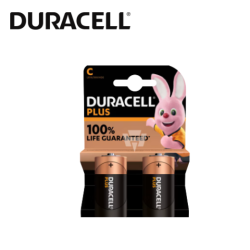 Pile alcaline blister Duracell Plus LR14 - C 1.5V 7750mA