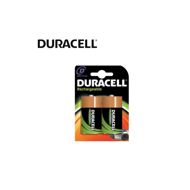 Piles Accus Nimh blister x2 D DURACELL ULTRA 1.2V 3000mAh avenue de la sécurité