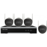 KIT WIFI NVR+ 4 Caméra TUBE 2MP H.265 MICROPHONE-DD 1TB avenue de la sécurité