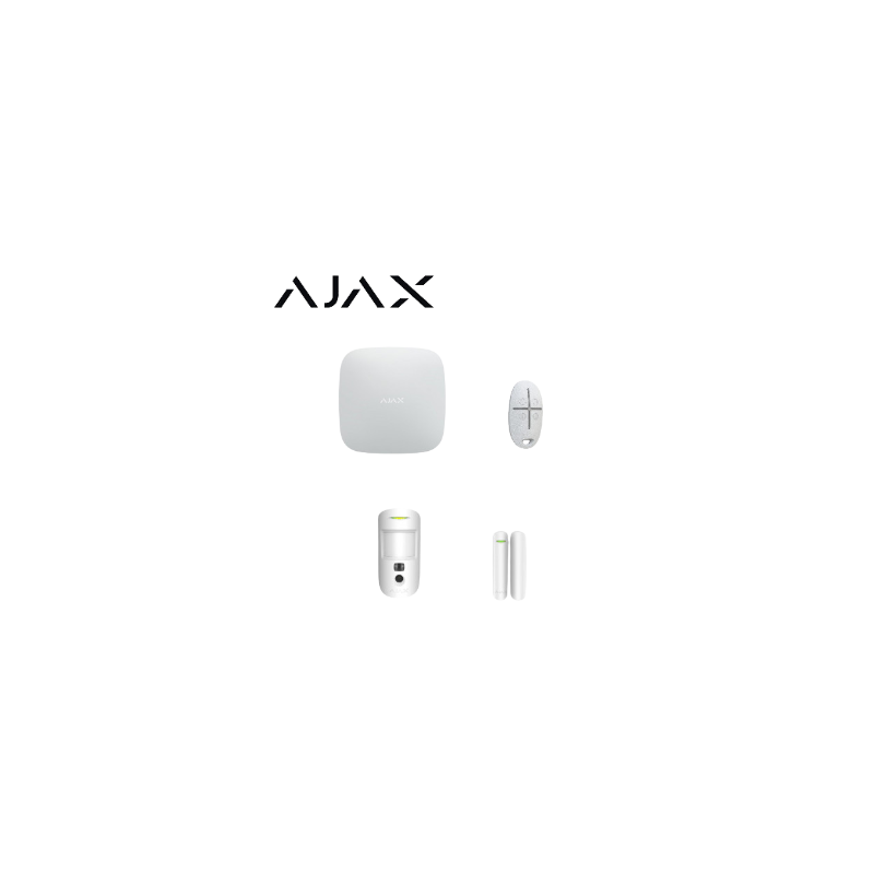 KIT AJAX HUB2 2G + MOTIONCAM + DOORPROTECT + SPACECONTROL